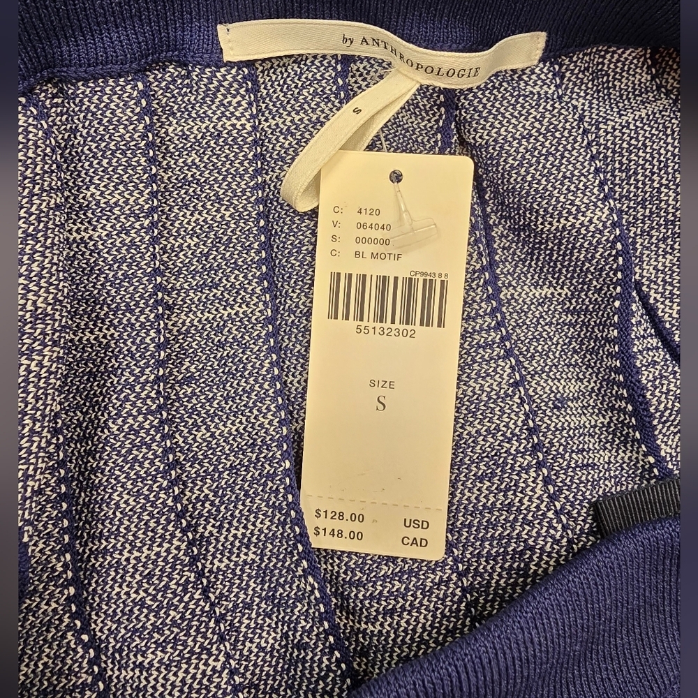 Anthropologie Haven Pleated Knit Midi Skirt Size S NWT - Picture 5 of 7